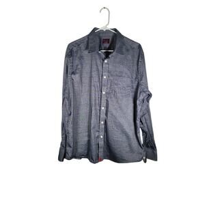 UNTUCKit Mens‎ 100% Cotton Button Down Shirt Gray XL